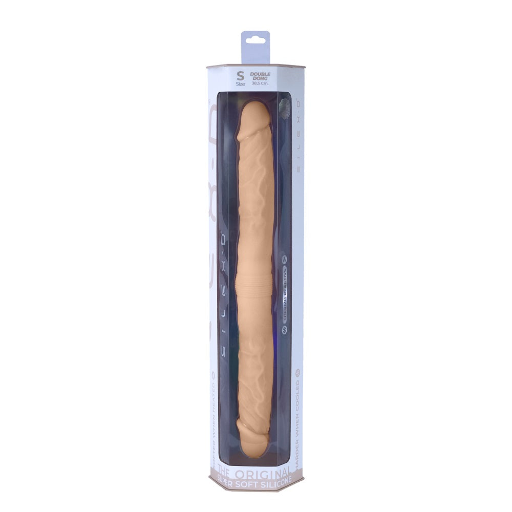 SilexD 15 Inch Realistic Dual Density Double Dong