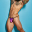 C4M G-String Pink Skai Large