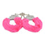 Bound to Play. Heavy Duty Furry Handcuffs Pink