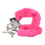 Bound to Play. Heavy Duty Furry Handcuffs Pink
