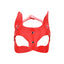 Bound to Play Kitty Cat Face Mask Red