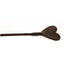 BOUND Nubuck Leather Heart-Shaped Crop