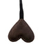 BOUND Nubuck Leather Heart-Shaped Crop