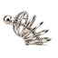 Impound Corkscrew Male Chastity Device with Penis Plug