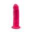 SilexD 7.5 inch Realistic Silicone Dual Density Dildo with Suction Cup Pink