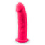 SilexD 9 inch Realistic Silicone Dual Density Dildo with Suction Cup Pink