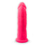 SilexD 9 inch Realistic Silicone Dual Density Dildo with Suction Cup Pink