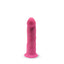 SilexD 6 inch Glow in the Dark Realistic Silicone Dual Density Dildo with Suction Cup Pink