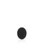 Beaded Vibrating Anal Plug with Remote Control Black