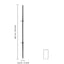 Adjustable Spreader Bar Silver